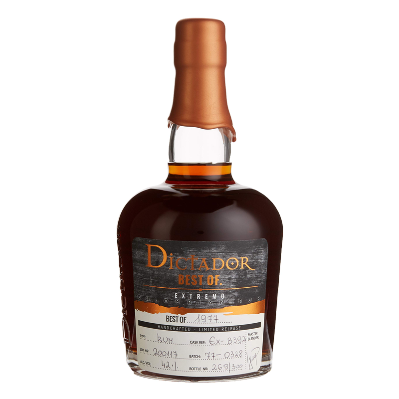 Dictador Rum Best Of 1977 Extremo 750ml