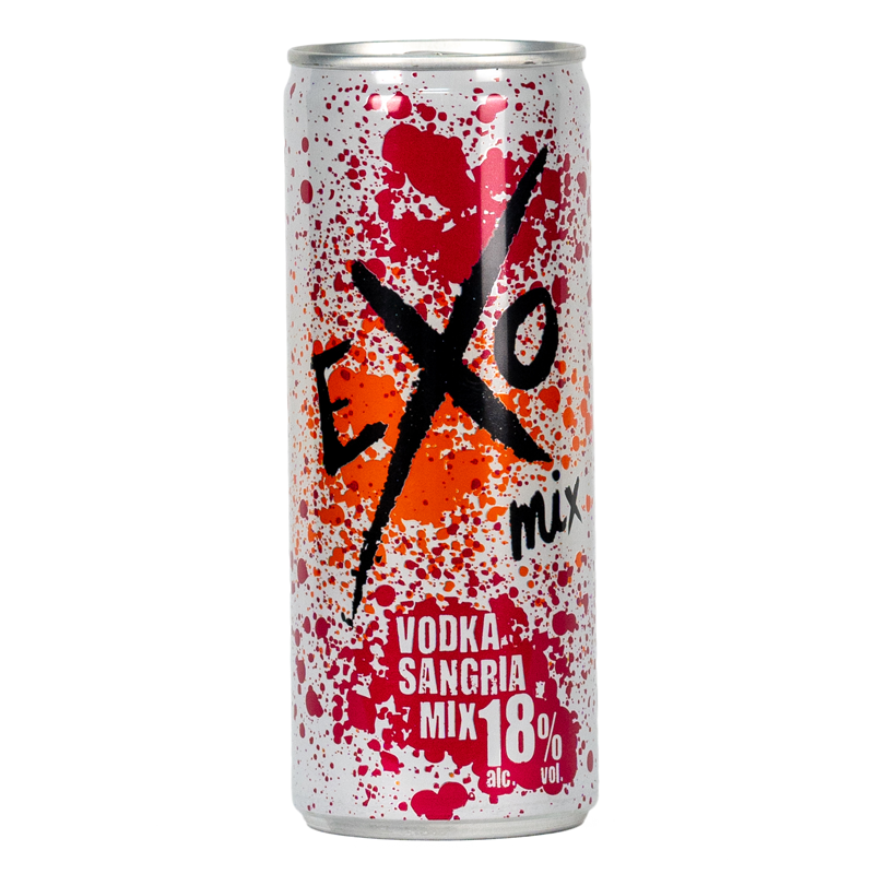 EXO Vodka Sangria Mix 25CL