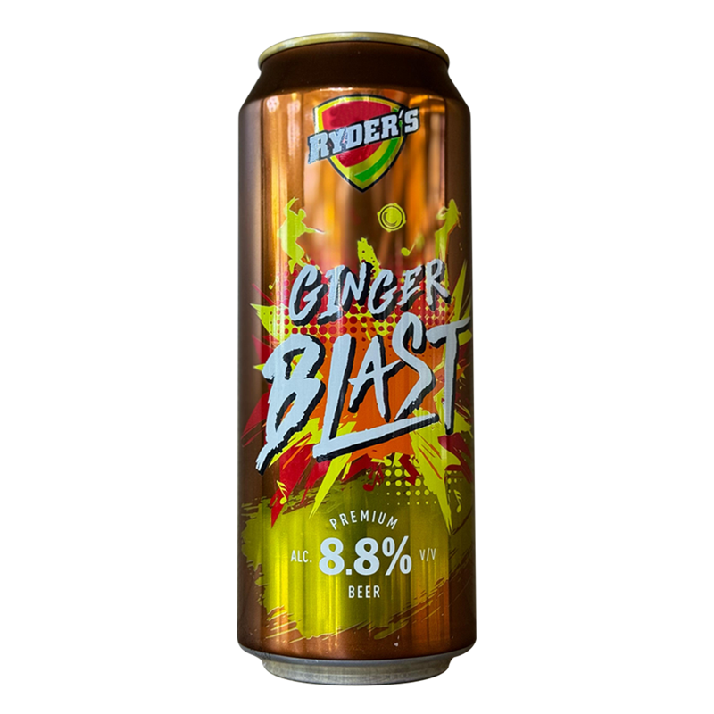 Ryders Ginger Blast Beer Can 50CL