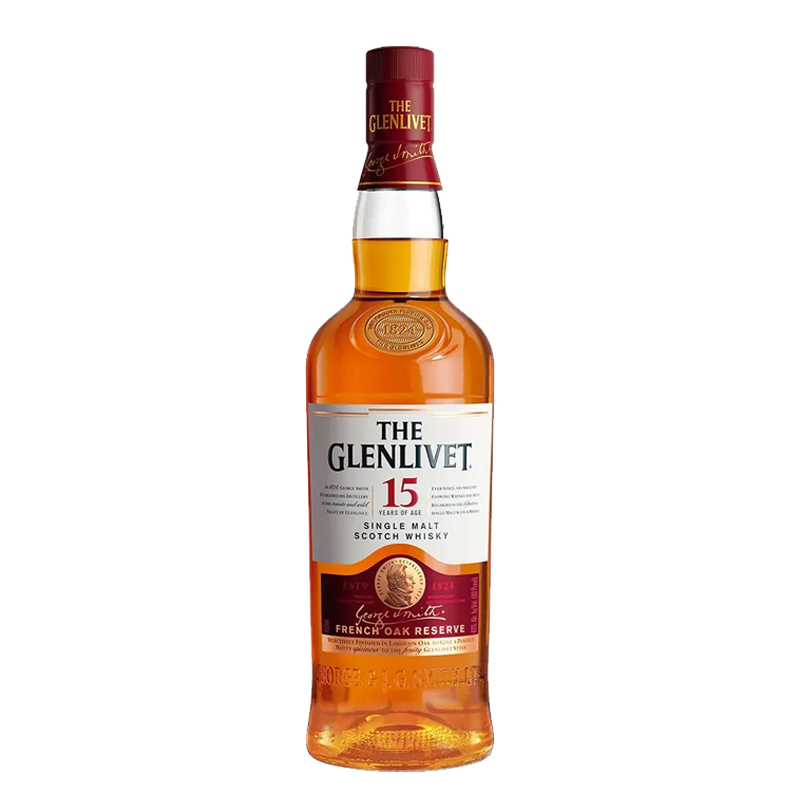 Glenlivet 15 Yrs S-Malt Scotch 1L