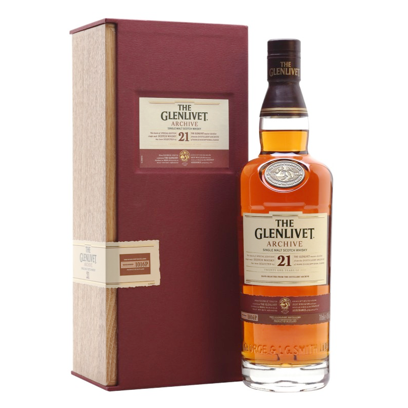 Glenlivet 21 Yrs S-Malt Scotch 700ml