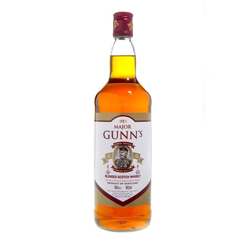 Major Gunns Blended Scotch 1L
