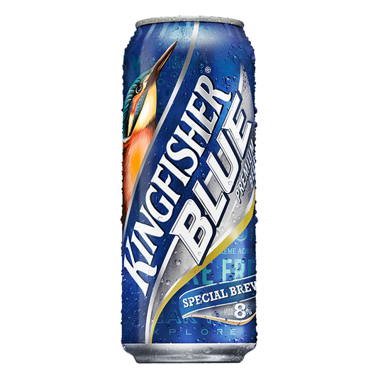 Kingfisher Blue Beer Can 500ml