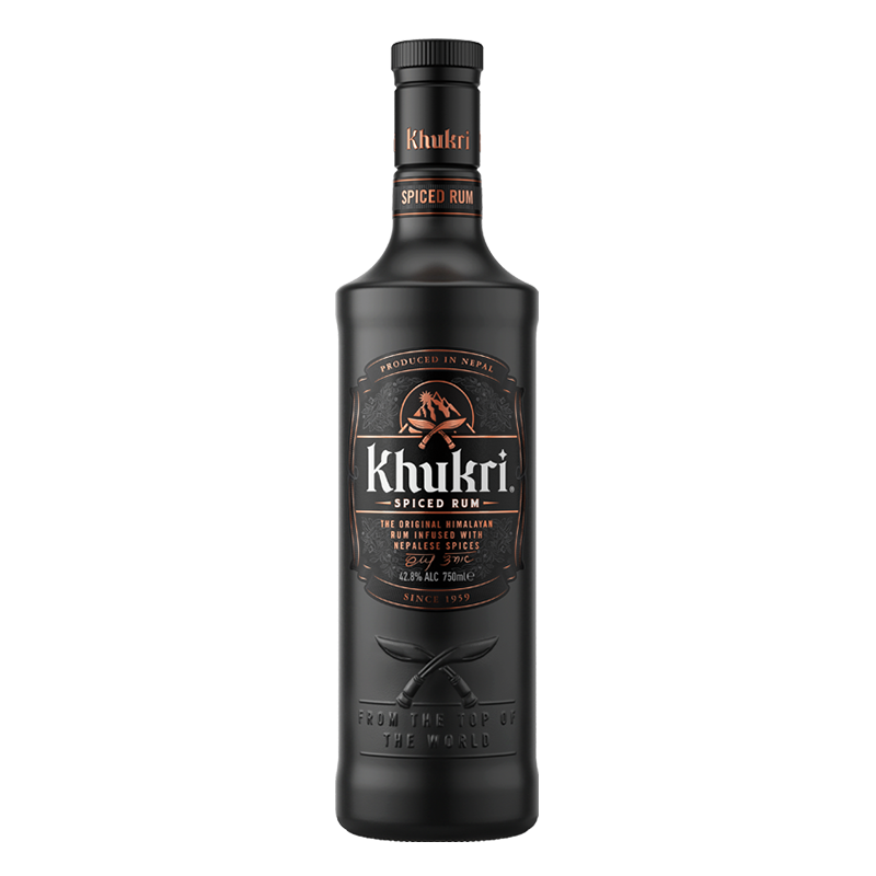Khukri Spiced Rum 75CL