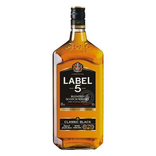 Label 5 Blended Scotch Whisky 1L