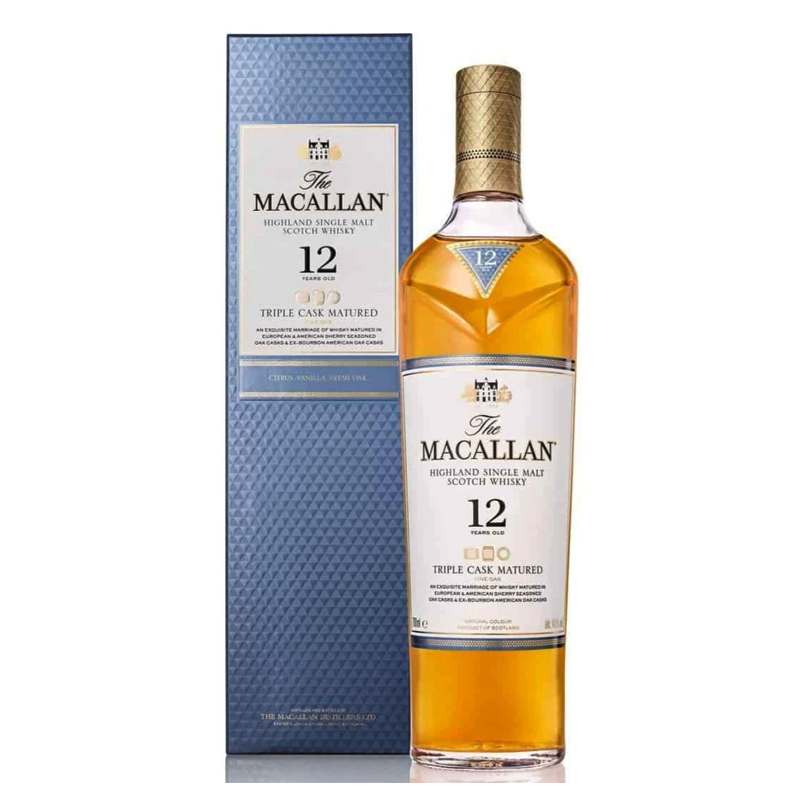 MACALLAN 12YRS TRIPLE CASK 700ml