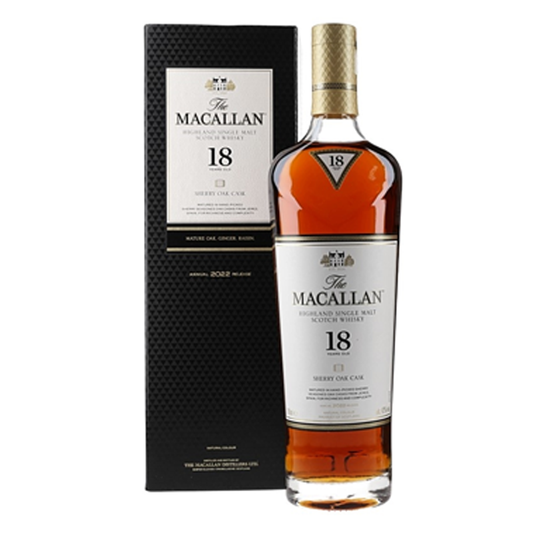 MACALLAN 18YRS SHERRY CASK 700ml