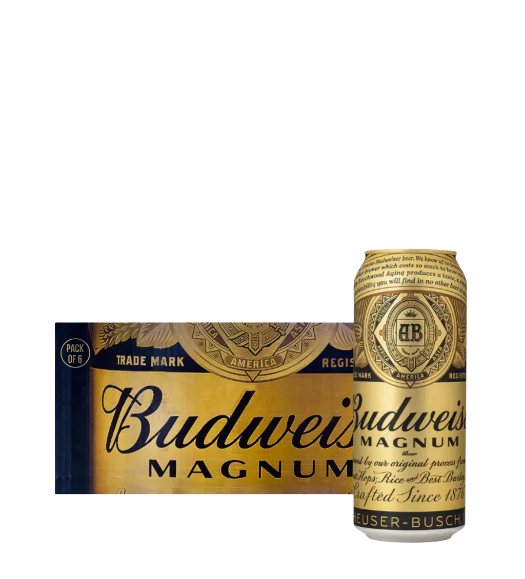 Budweiser Magnum Beer Can 500ml