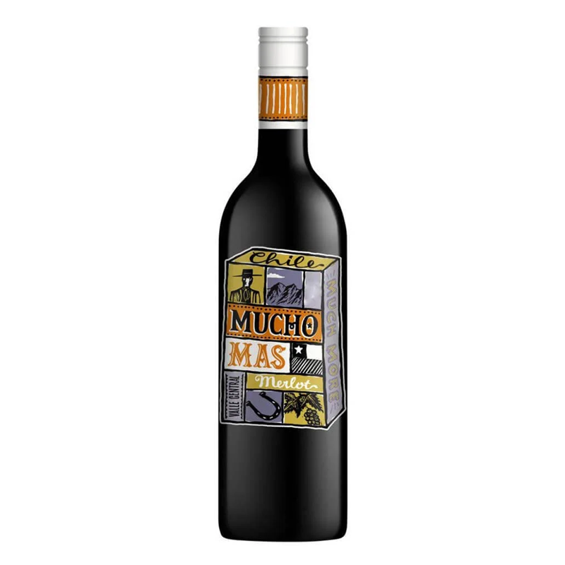 Mucho Mas Merlot 75CL