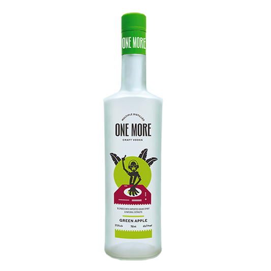 One More Craft Green Apple Vodka 750ml
