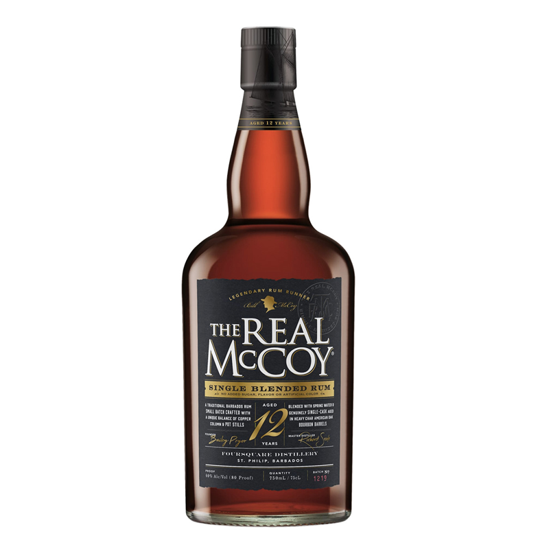 The Real Mccoy 12 Yrs Rum 750ml