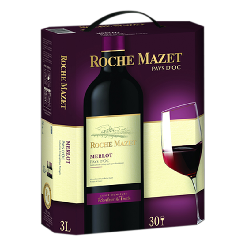 Roche Mazet Merlot 3Ltr