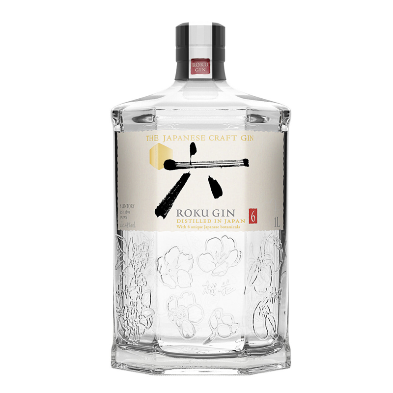 Suntory Roku Japanese Gin 1LTR