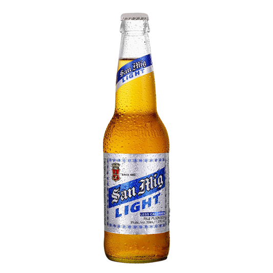 San Miguel Light Beer Bottle 330ml