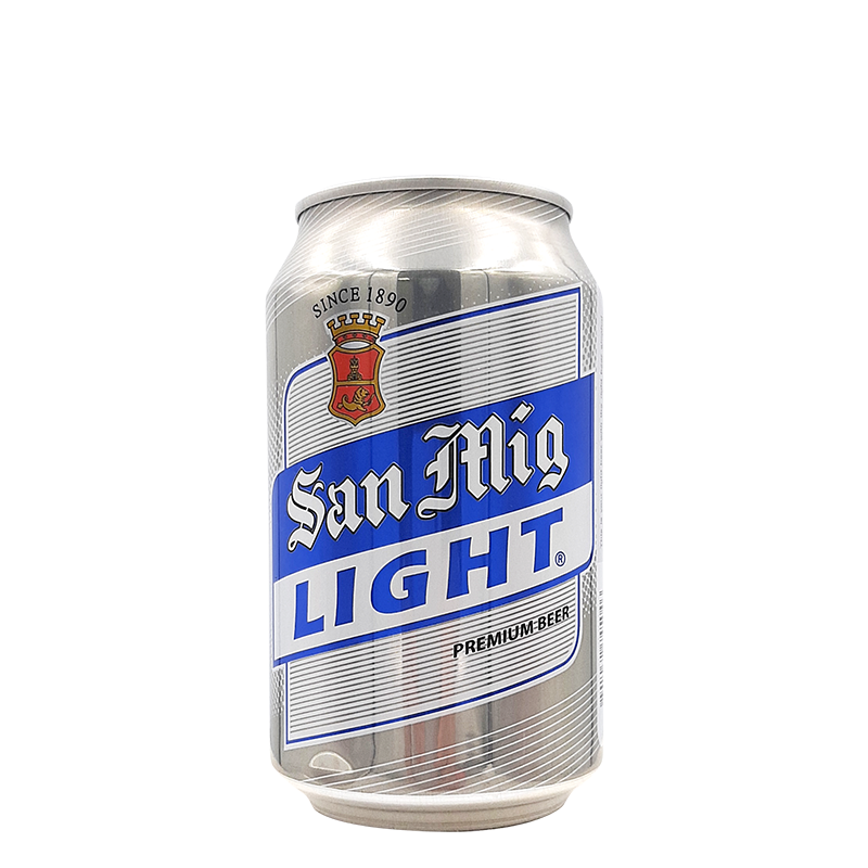 San Miguel Light Beer Can 33CL