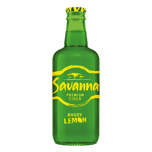 Savanna Cider Angry Lemon 330ml Bottle