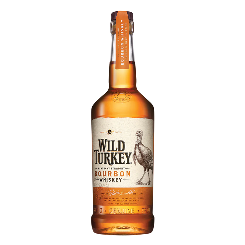 WILD TURKEY 81 PROOF WHISKY 750ml