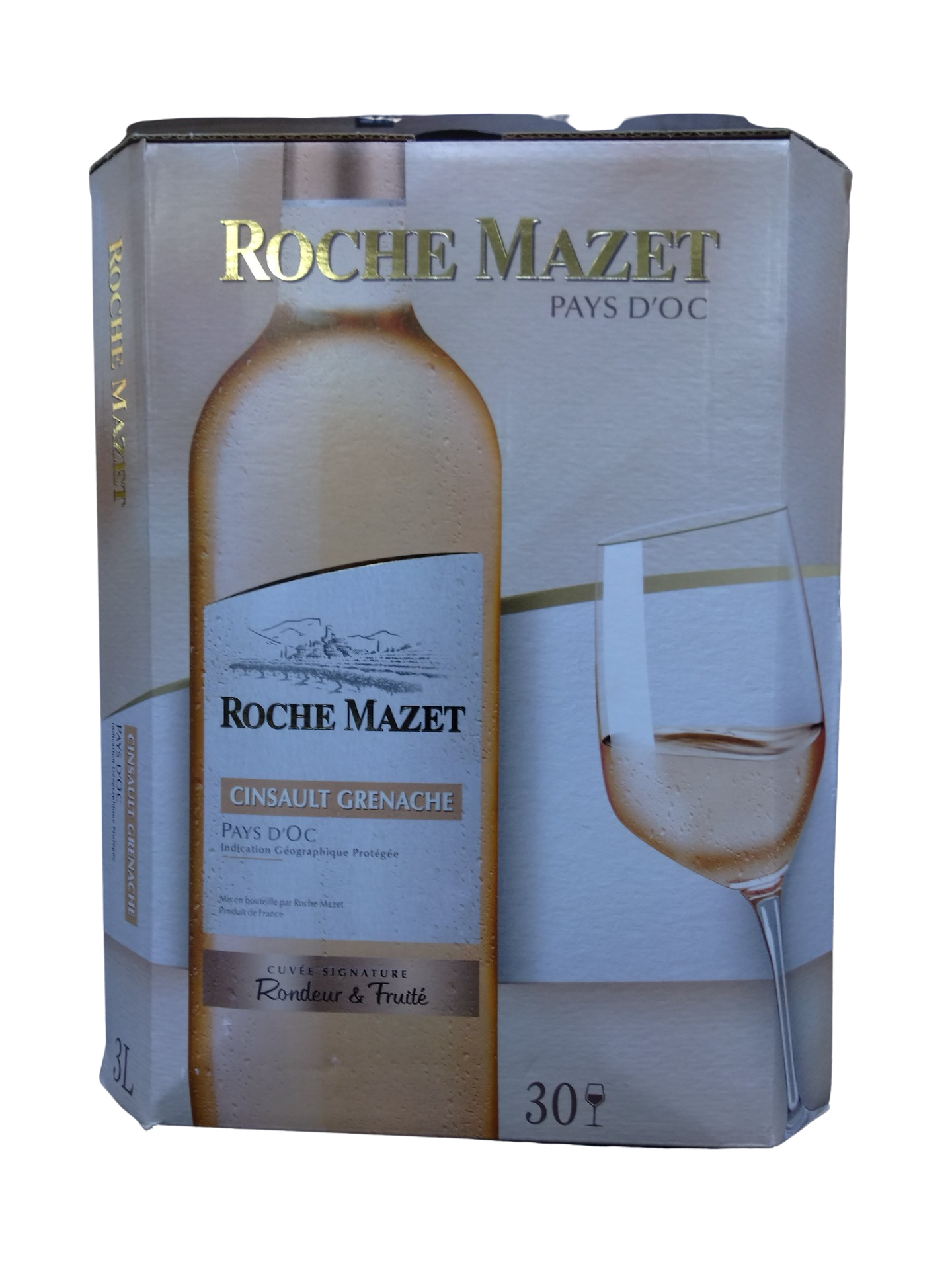 Roche Mazet CinsaultGrenache Rose 3Ltr
