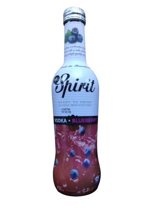 Vodka Blueberry MG Spirit 5.5% 275ml