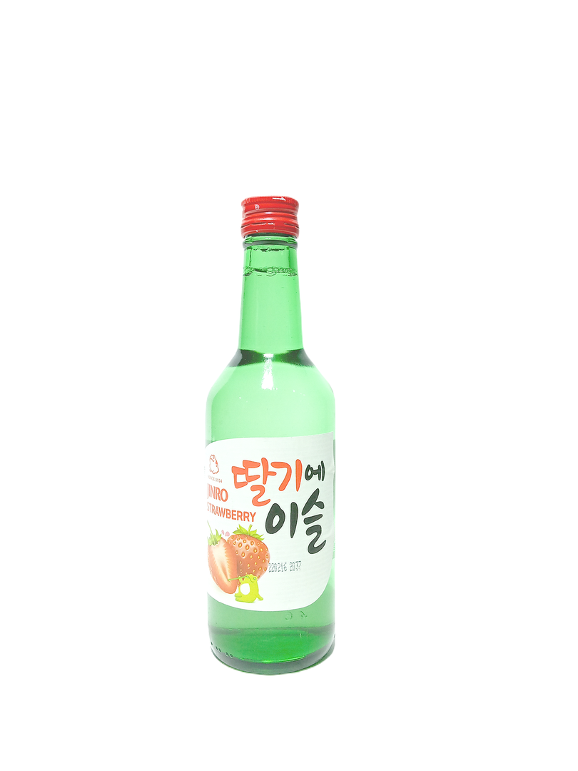 Jinro Strawberry Soju 360ml Bottle