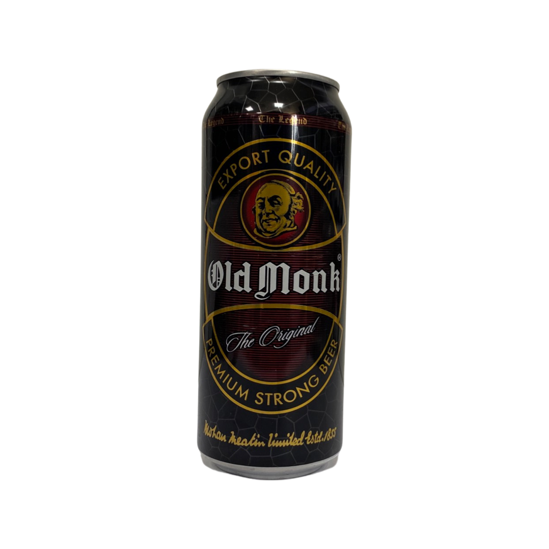 Old Monk Premium Strong Beer 50 CL Can