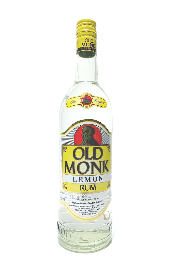 Old Monk Lemon Rum 75 CL