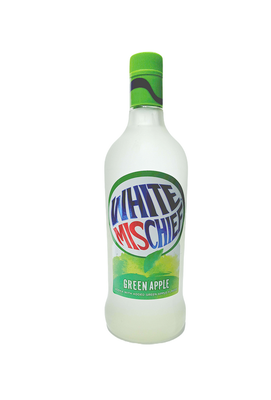 White Mischief Green Apple Vodka 750ml