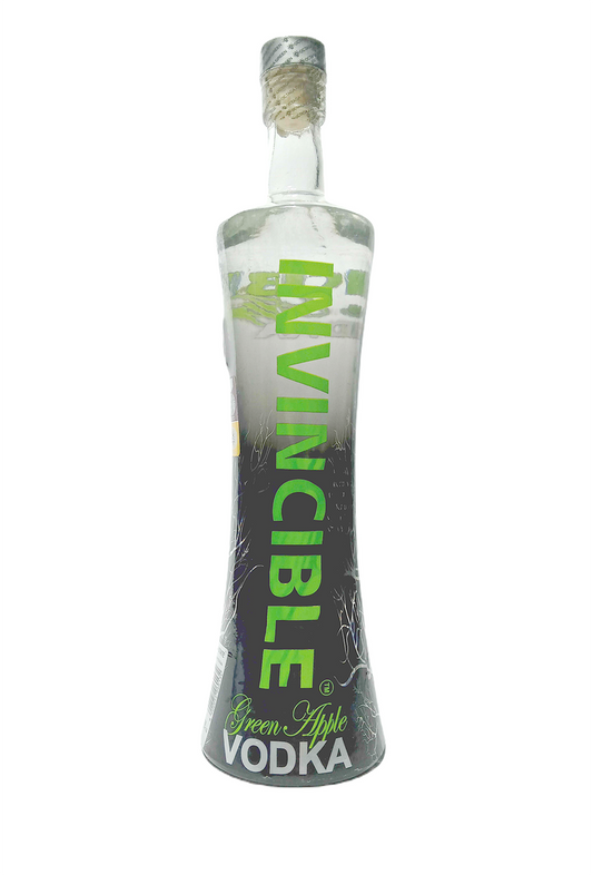 Invincible Vodka Green Apple 750ml
