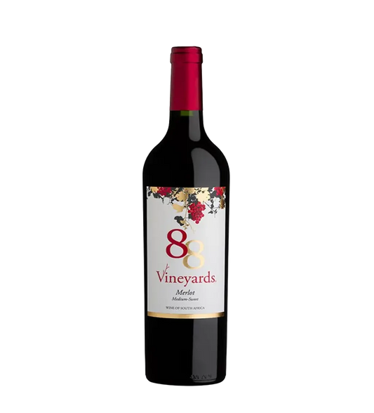 88 Vineyards Merlot Medium Sweet 750ml