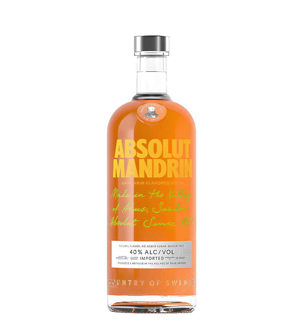 Absolut Vodka Mandarin 75cl bottle mandarin flavored vodkA