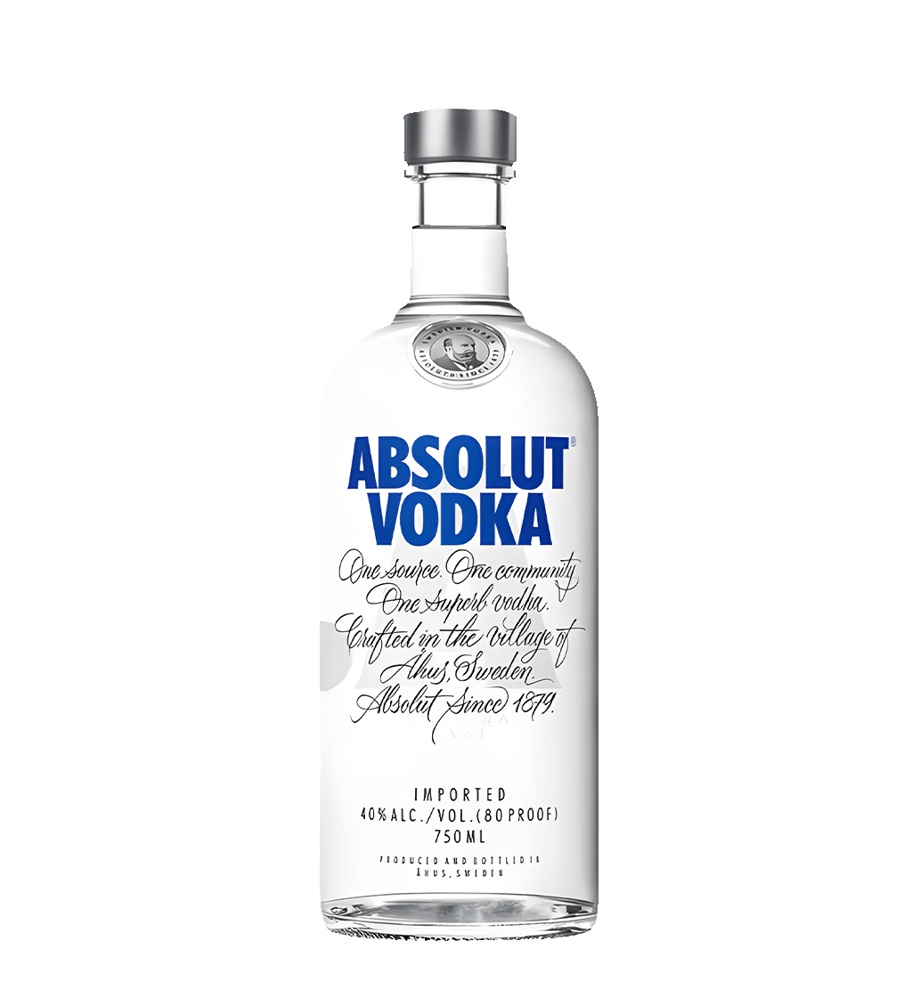 Absolut Vodka Blue 750ml bottle premium Swedish vodka