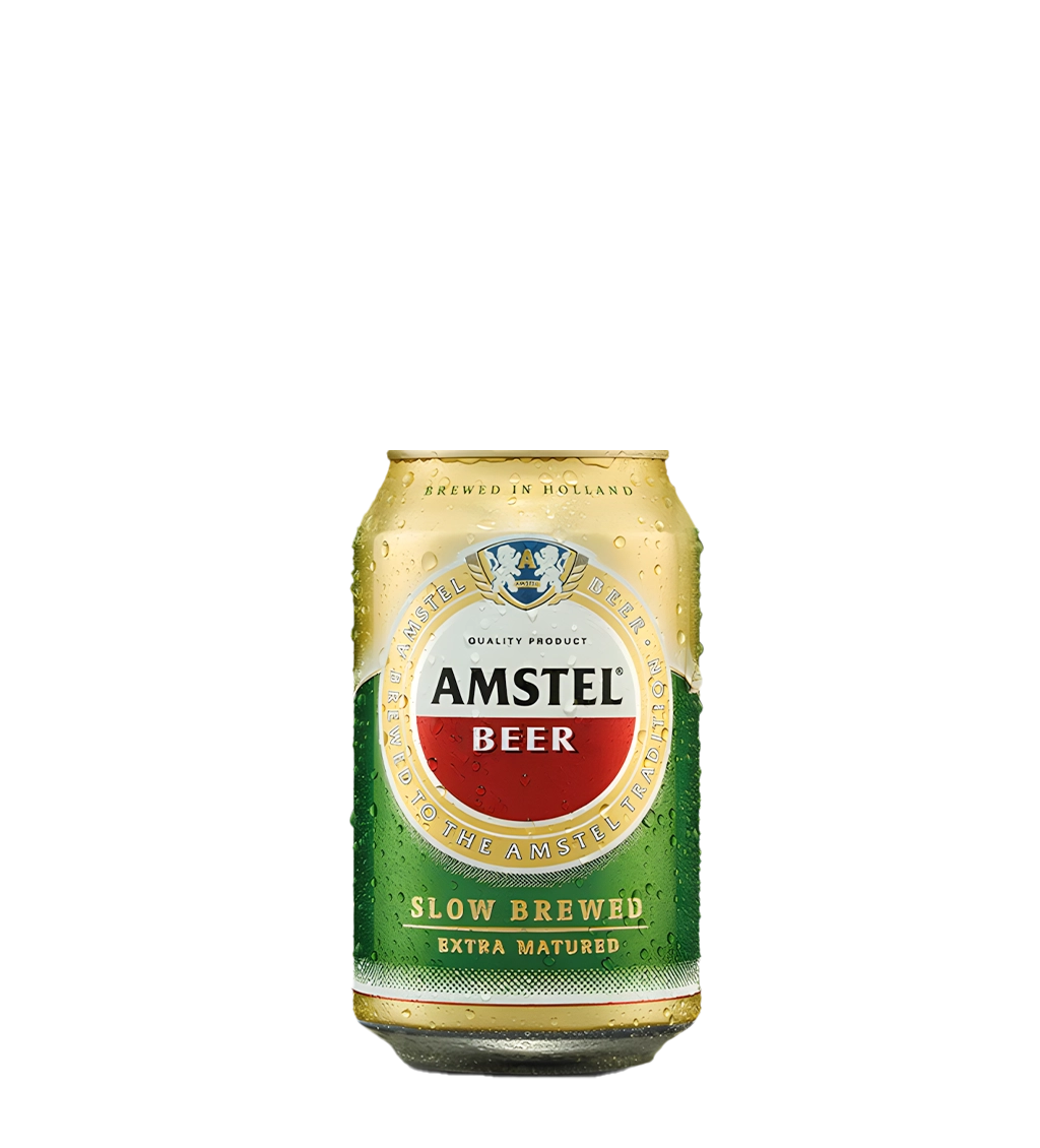 Amstel Beer Can 33CL