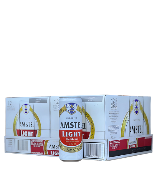Amstel Light Can 355ml - CASE (24PC)