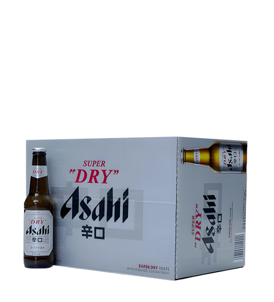 Asahi Beer Bottle 330ml - CASE (24PC)