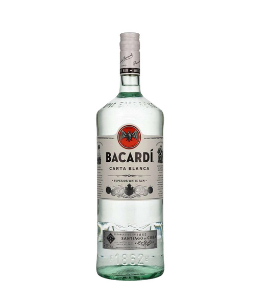 Bacardi Carta Blanca Rum 1.5L