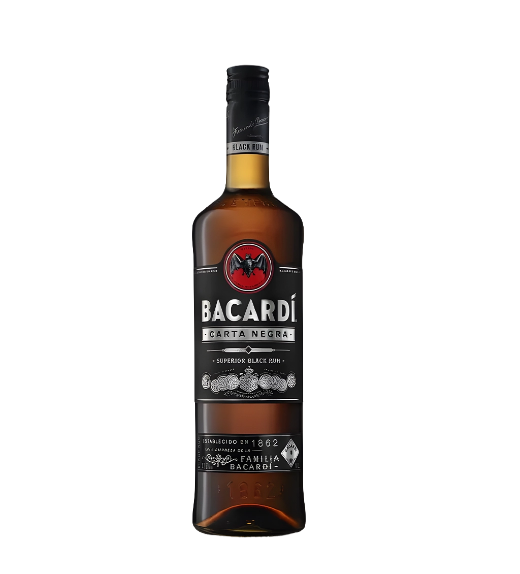 Bacardi Carta Negra Rum 750ml