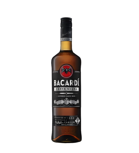 Bacardi Carta Negra Rum 750ml
