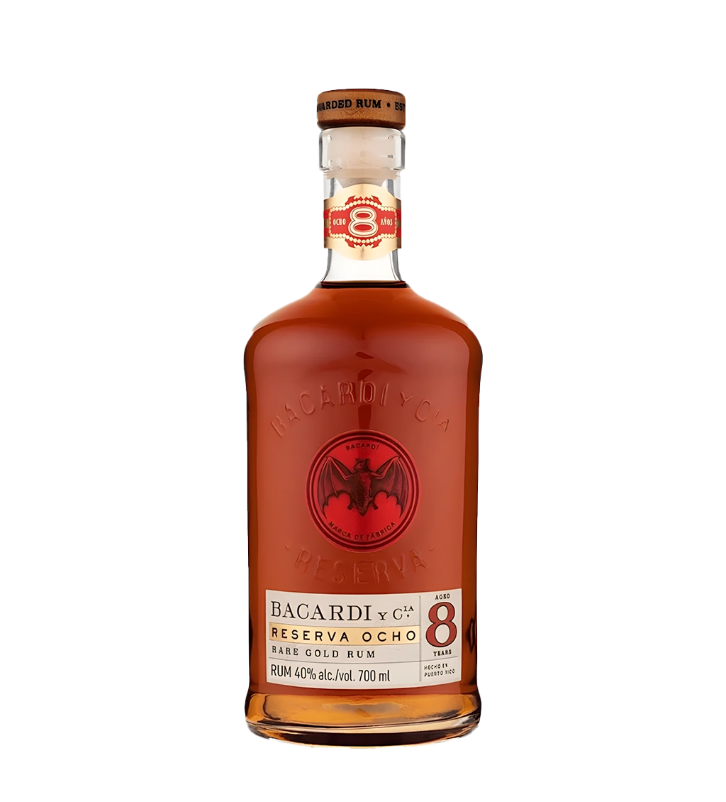 Bacardi 8 Anos Rum 1L