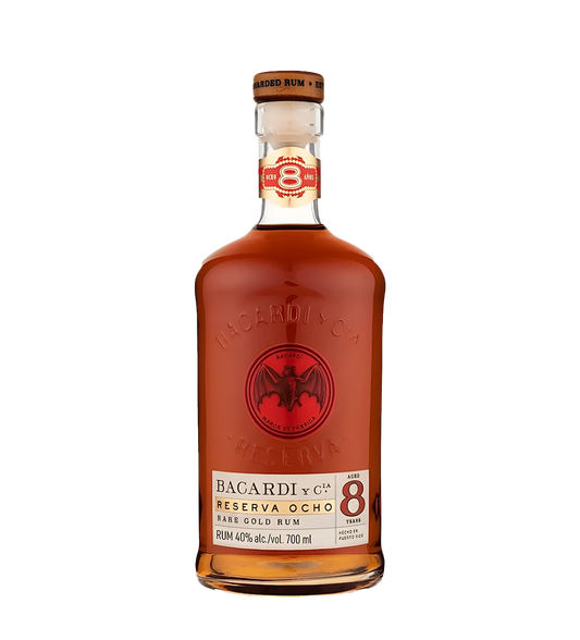 Bacardi 8 Anos Rum 1Ltr