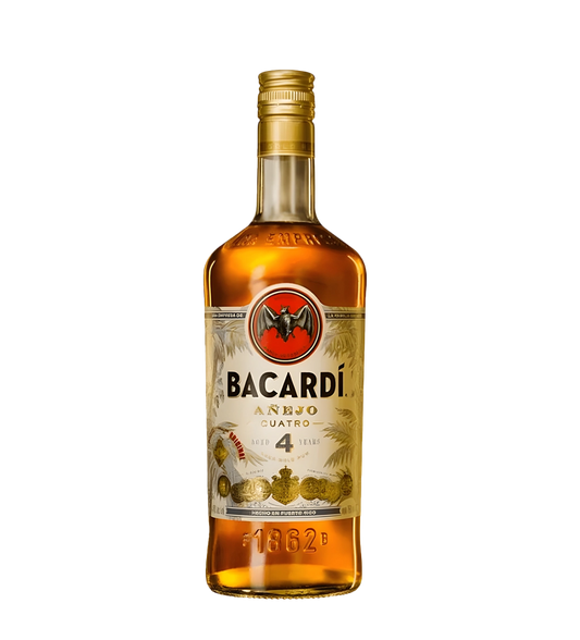 Bacardi Anejo Cuatro Rum 1L