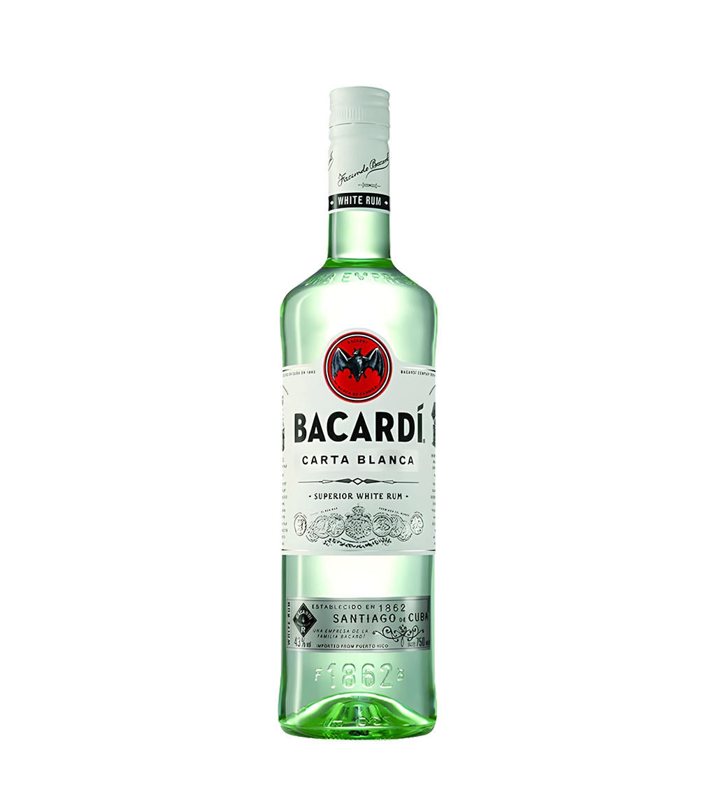 Bacardi Carta Blanca Rum 1L