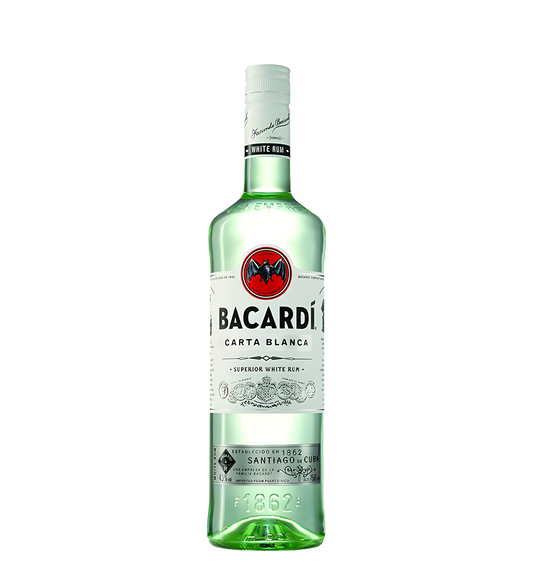 Bacardi Carta Blanca Rum 1L
