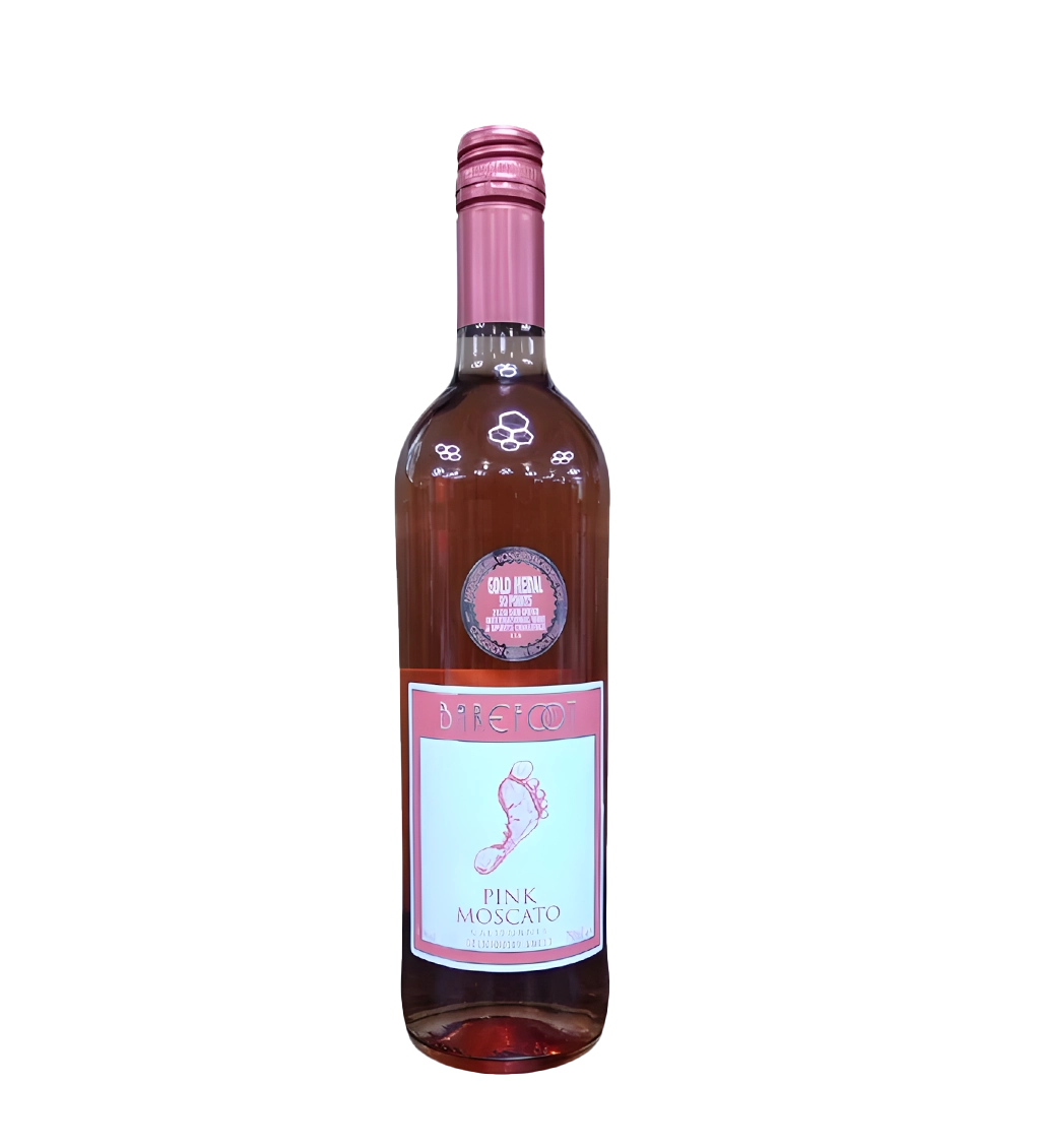 Barefoot Pink Moscato 750ml
