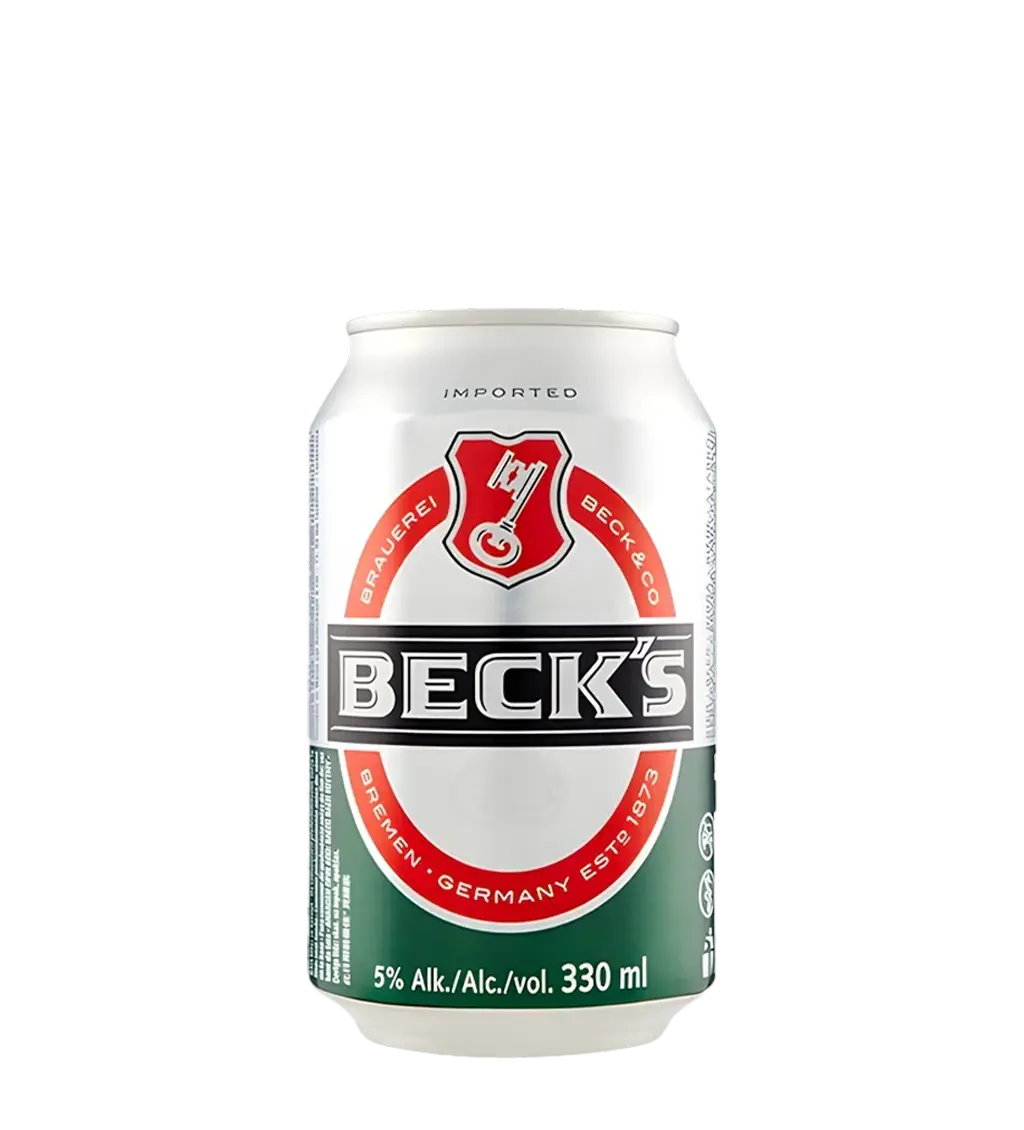 Becks Beer Can 330ml