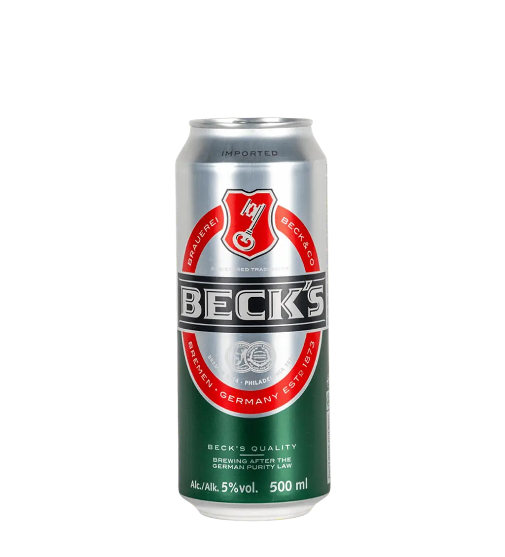 Becks Beer Can 500ml