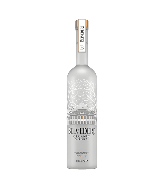 Belvedere Organic Vodka 1L certified organic Polish vodka
