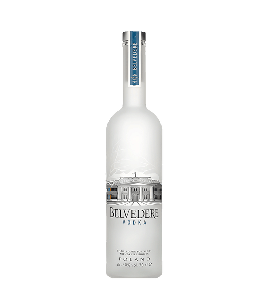  Belvedere Vodka 75cl premium Polish vodka bottle