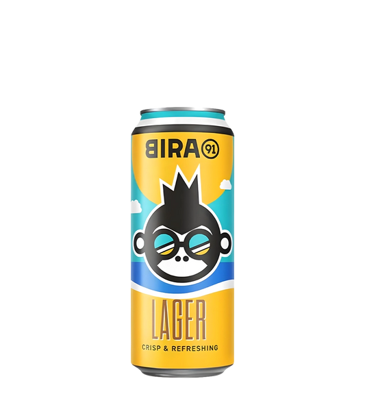 Bira 91 Lager Beer Can 500ml