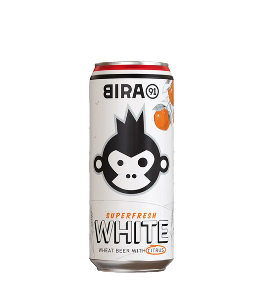Bira 91 White Beer Can 500ml