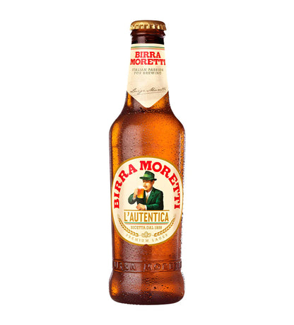 Birra Moretti Beer Bottle 330ml